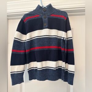 OshKosh B'gosh Boys Sweater - Navy, Red, and White Stripes
